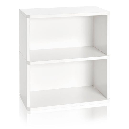 way-basics-webster-2-shelf-bookcase-white-1