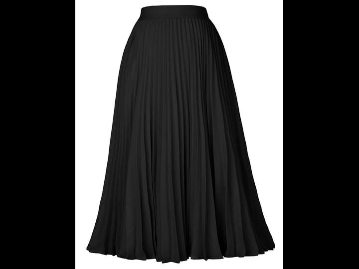 kate-kasin-womens-high-waist-a-line-skirt-pleated-midi-skirt-black-l-kk659-4