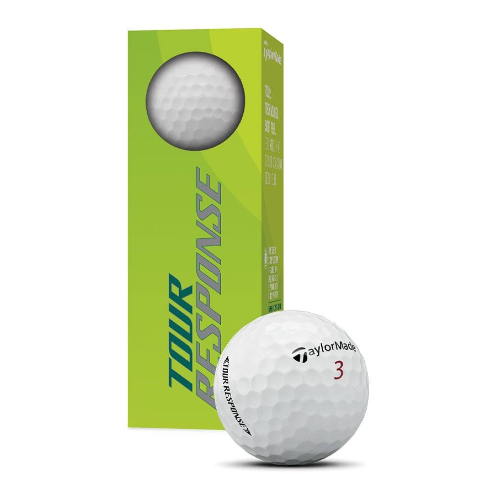TaylorMade Tour Response 2022 White Golf Balls - Affordable Tour Quality Performance | Image