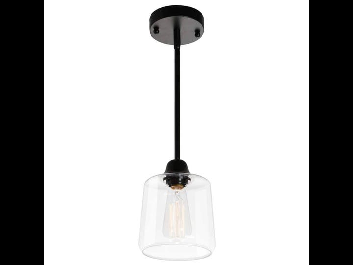 viluxy-vintage-glass-pendant-light-single-hanging-pendant-lighting-black-with-clear-glass-shade-clas-1
