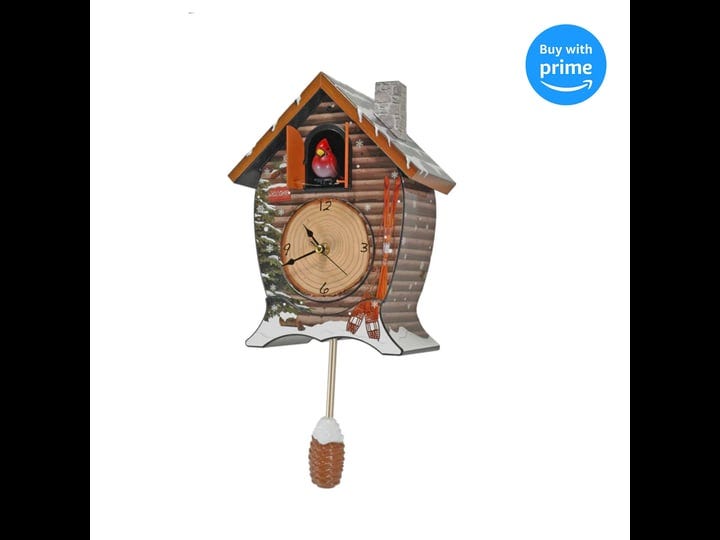 mark-feldstein-snowy-cabin-singing-cardinal-tabletop-wall-sound-cuckoo-clock-1