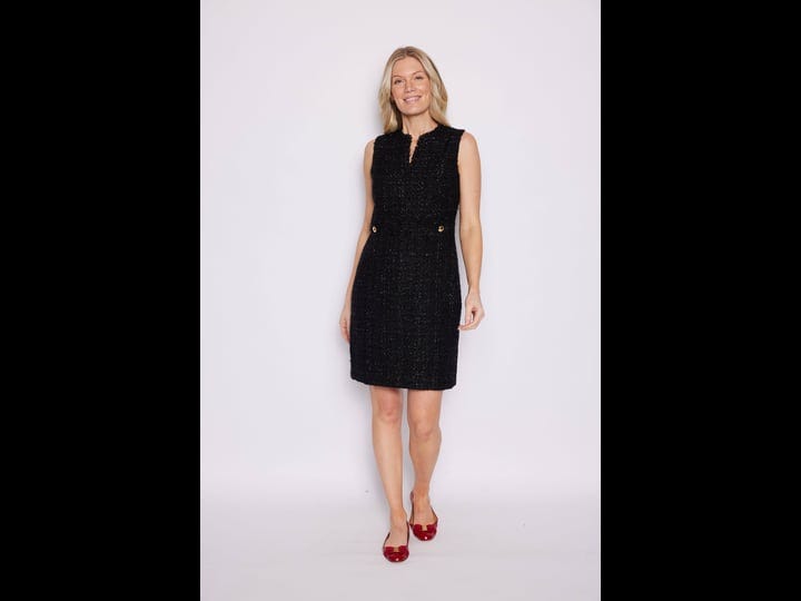sail-to-sable-tweed-shift-dress-in-black-sparkle-small-1