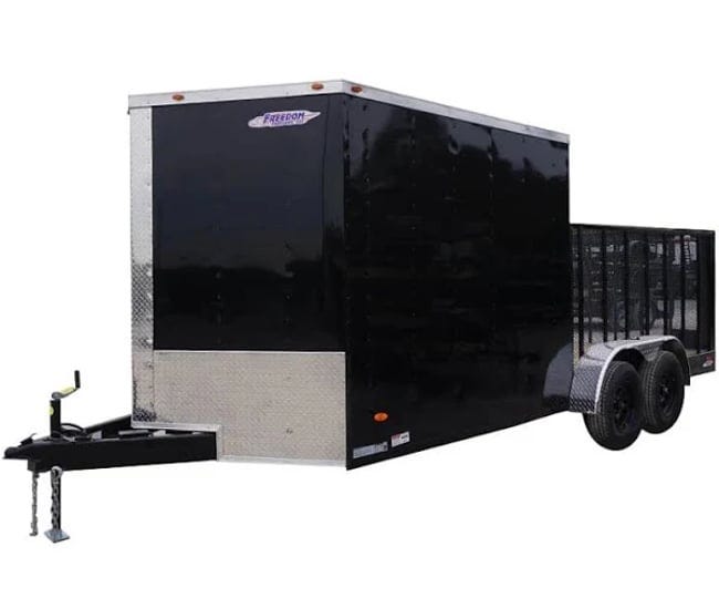 enclosed-utility-hybrid-trailer-7x18-with-side-door-lawn-mower-equipment-hauler-storage-1