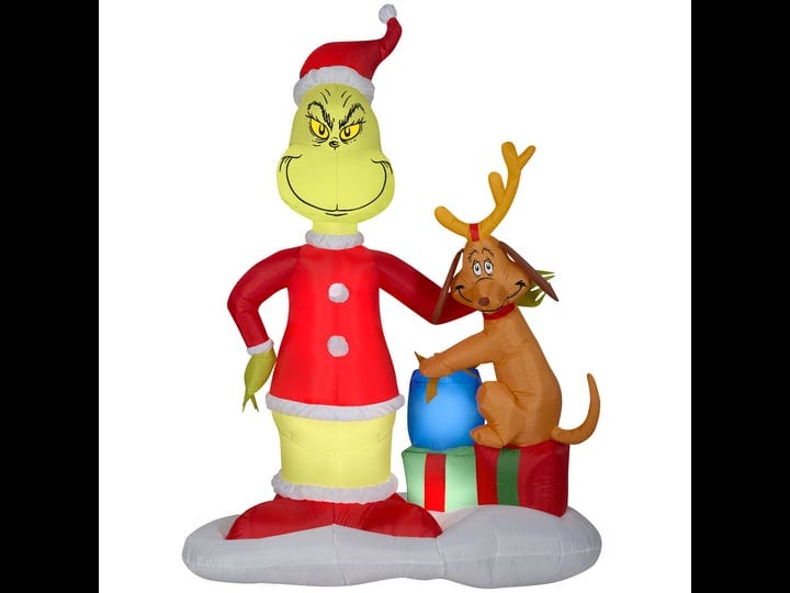 gemmy-christmas-airblown-inflatable-grinch-and-max-w-presents-scene-dr-seuss-6-ft-tall-multi-1