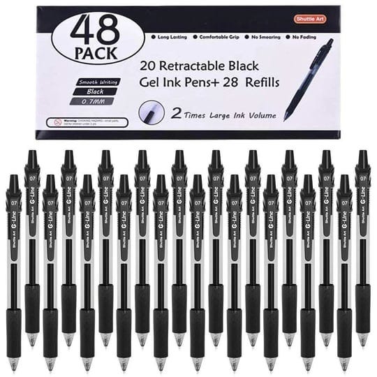 shuttle-art-black-gel-pens-48-pack20-pens-with-28-refills-retractable-medium-point-rollerball-gel-in-1