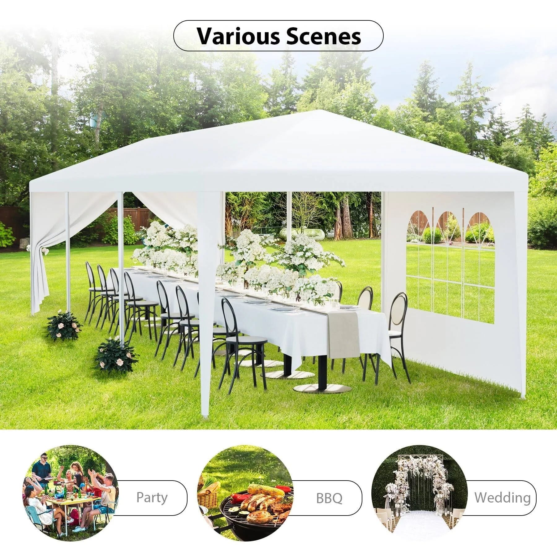 Heavy-Duty Wedding Tent for Outdoor Celebrations | Image
