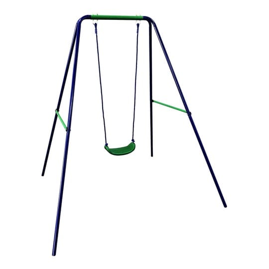 aleko-bsw01-outdoor-sturdy-child-swing-seat-blue-green-1