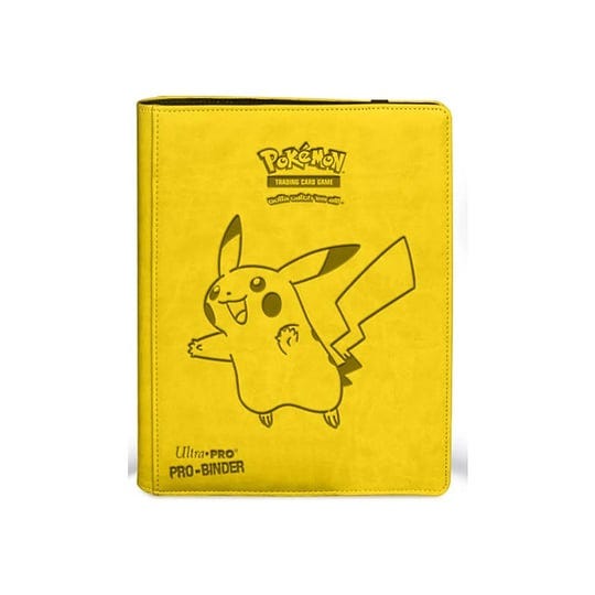 ultra-pro-pokemon-pikachu-9-pocket-binder-yellow-1