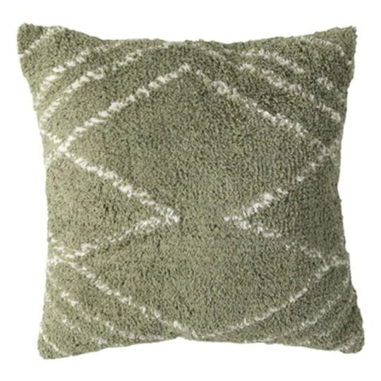 sullivans-17-5-diagonal-green-chenille-pillow-cotton-1