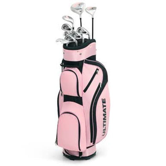 ladies-womens-complete-golf-clubs-set-10-pieces-includes-alloy-driver-pink-1