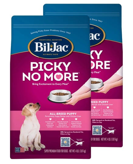 bil-jac-picky-no-more-all-breed-puppy-chicken-liver-recipe-dry-dog-food-4-pounds-2-pack-1