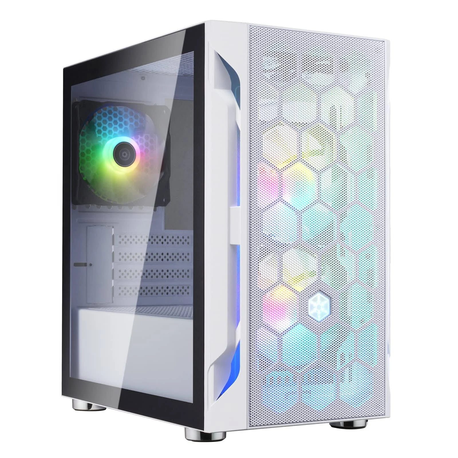 Silverstone White Micro-ATX Tower Case | Image