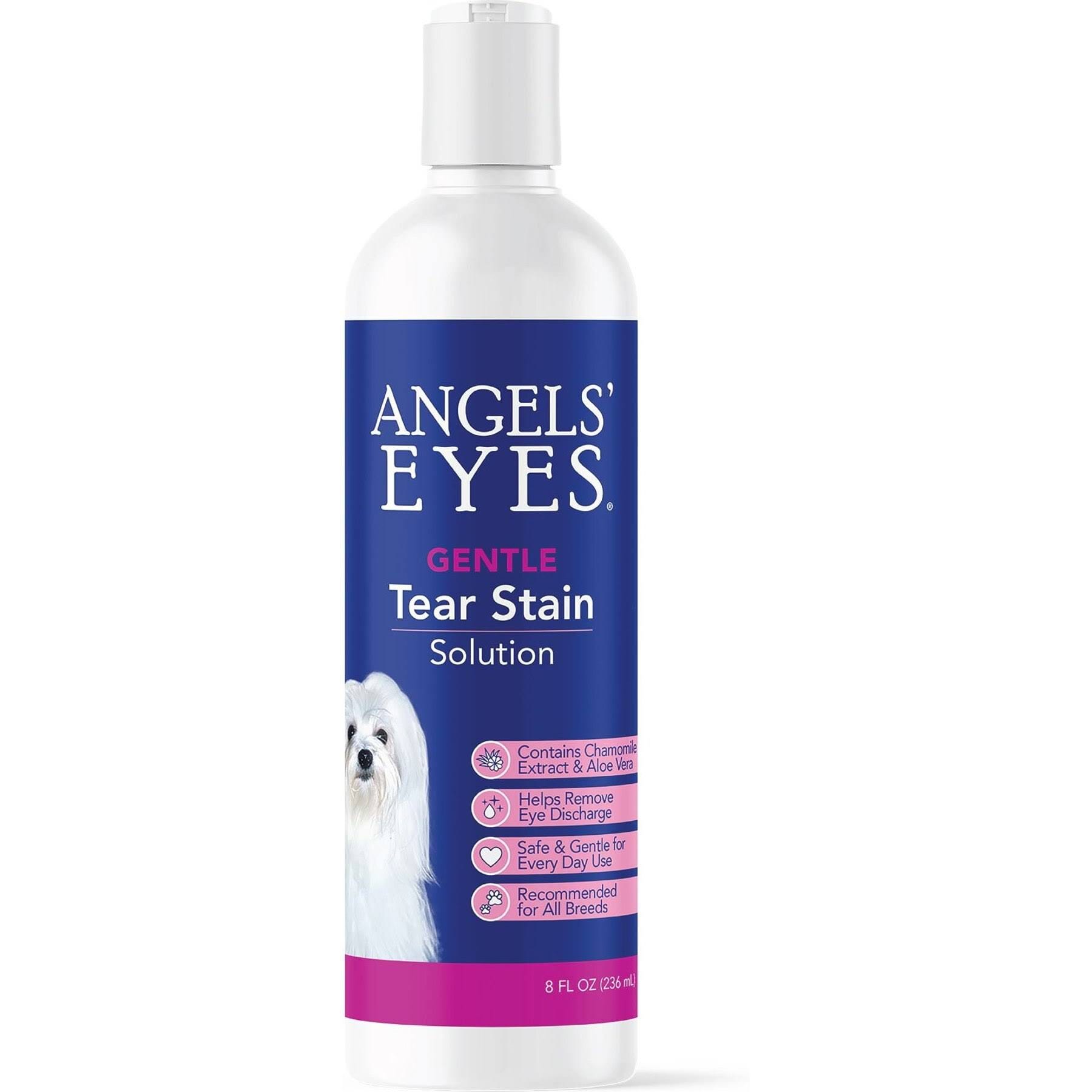 Angels' Eyes Tear Stain Solution: Gentle Dog and Cat Eye Drops | Image