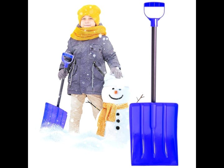 kids-snow-shovel-steel-shaft-with-ergonomic-handle-snow-shovel-for-kids-blue-works-great-for-the-car-1