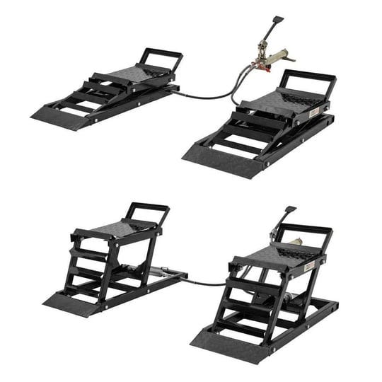 black-widow-hydraulic-car-lift-with-ramp-3000-lb-per-pair-capacity-1