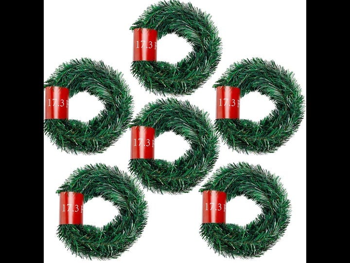 funarty-108ft-christmas-garland-decorations-outdoor-christmas-garland-unlit-artificial-pine-garland--1