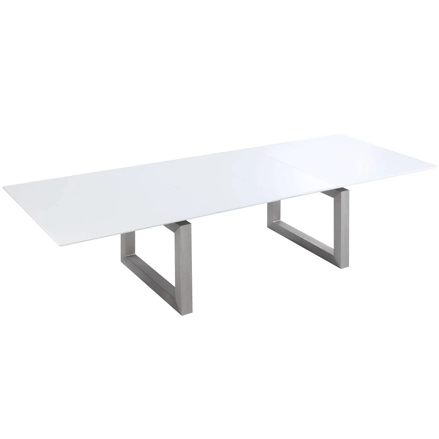Chintaly Imports Chic Dining Table in White | Image