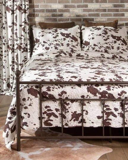 linen-mart-wrangler-rustic-cowhide-quilt-set-3-piece-southwestern-bedding-quilt-set-king-size-1