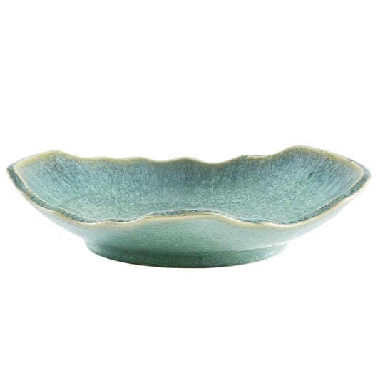 vomana-ceramic-decorative-dish-green-pottery-decorative-bowl-porcelain-versatile-centerpiece-decor-k-1