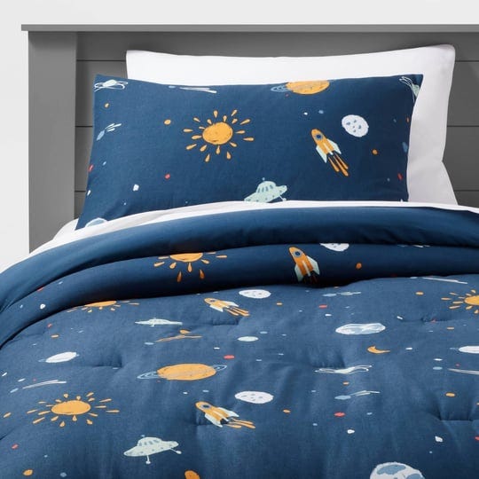 pillowfort-twin-space-cotton-navy-comforter-set-target-1