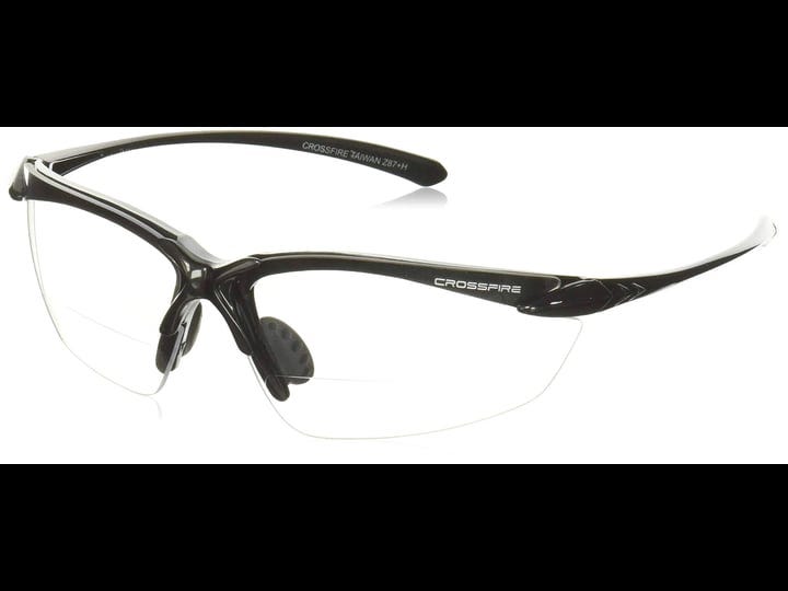 crossfire-sniper-bifocal-safety-glasses-with-shiny-pearl-gray-frame-and-clear-lens-1