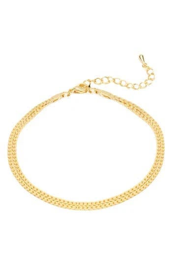 Gold Herringbone Chain Anklet from Nordstrom Rack | Image