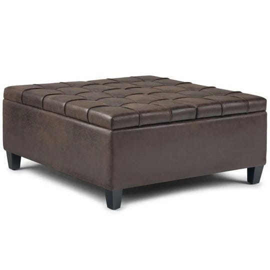 allora-faux-leather-coffee-table-ottoman-in-distressed-brown-1