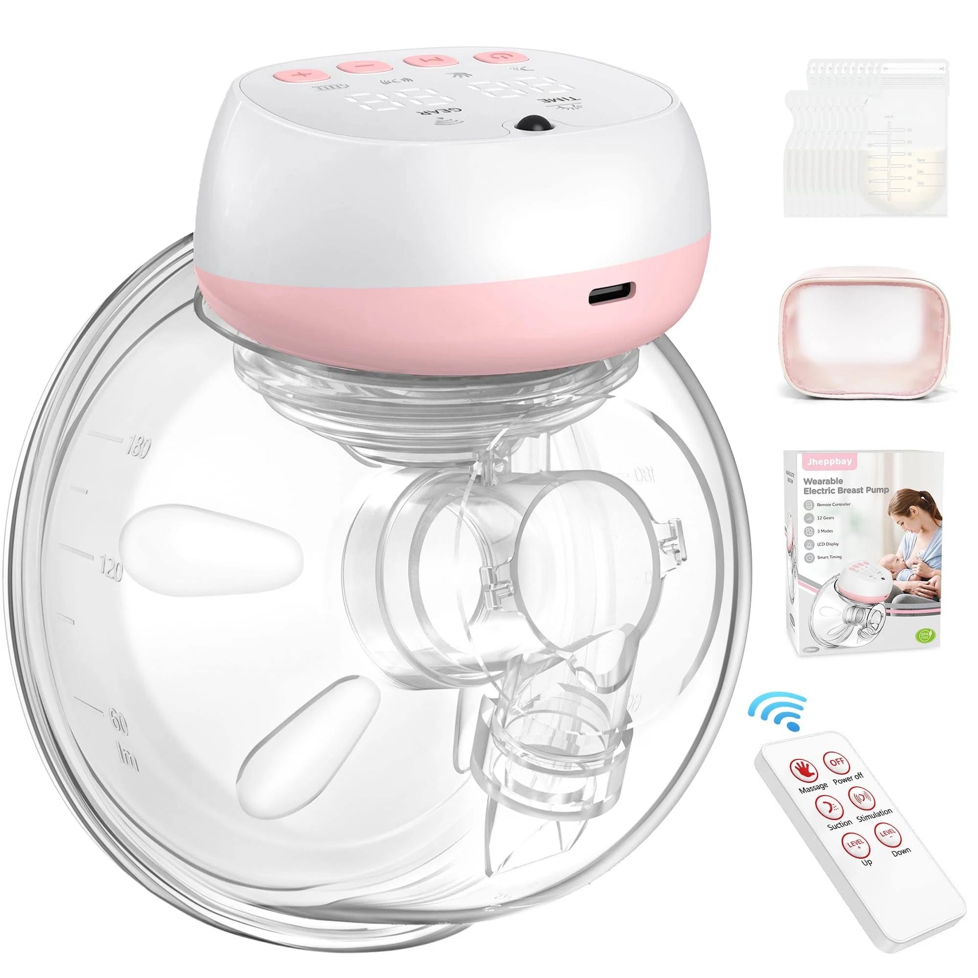 Totmizby Hands-Free Electric Wearable Breast Pump | Image