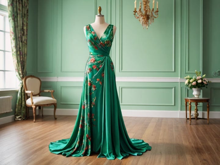 Silk-Green-Dress-2