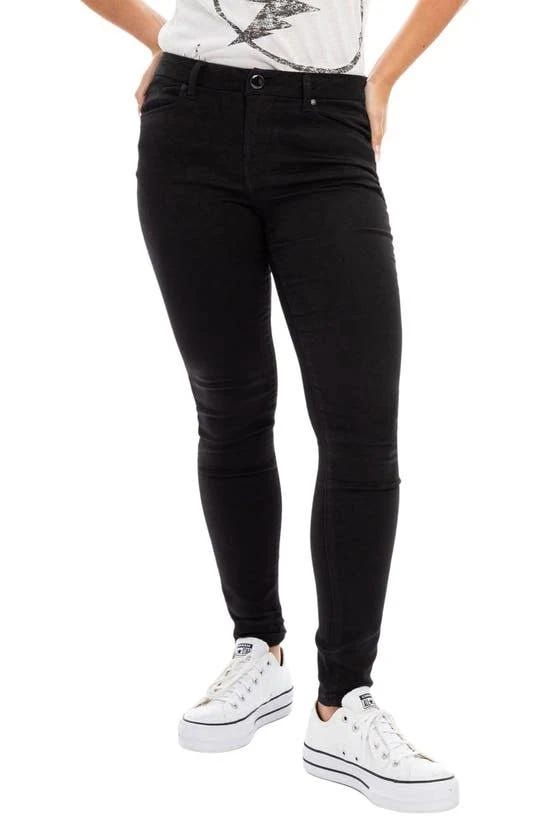 Comfortable Black Denim Skinny Jeans | Image