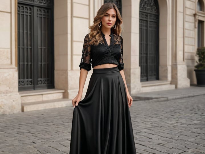 Black-Satin-Maxi-Skirt-4