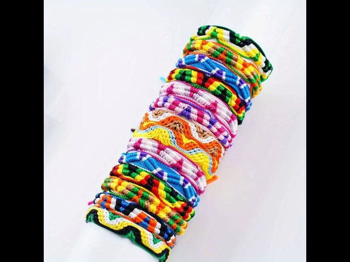 10-pcs-multicolor-handmade-woven-friendship-bracelet-set-adjustable-boho-style-braided-mexican-brace-1