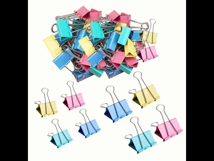 aksiko-60pcs-colored-binder-clips-paper-clamps-assorted-size-small-medium-large-binder-paper-clips-1