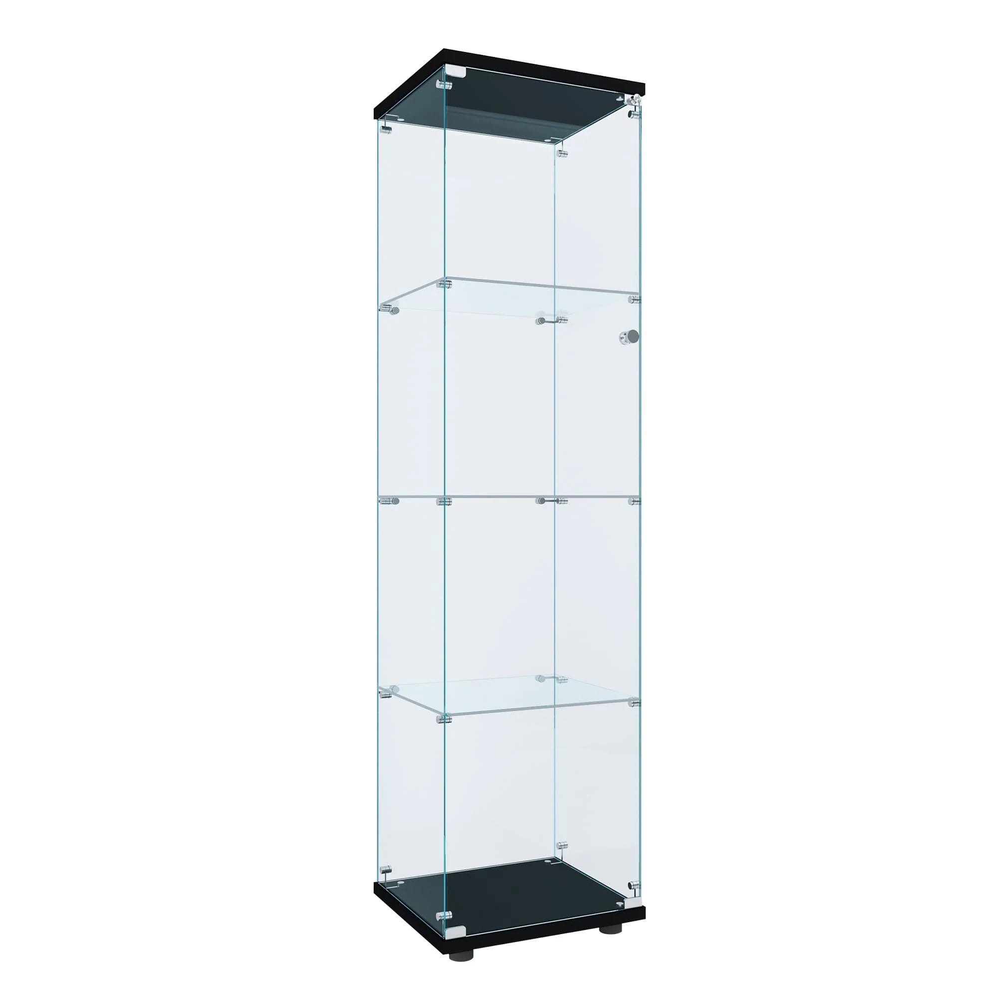 Stylish Modern Glass Display Cabinet for Collectibles | Image