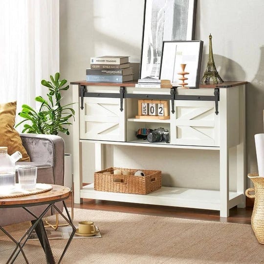 43-inch-farmhouse-entryway-table-with-sliding-barn-doors-rustic-console-table-with-storage-white-1