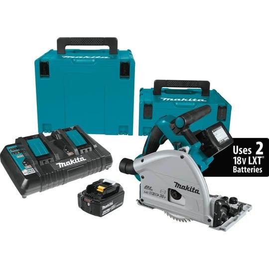 makita-xps01pmj-36v-18v-x2-lxt-lithium-ion-brushless-cordless-6-1-2-plunge-circular-saw-kit-4-0ah-1