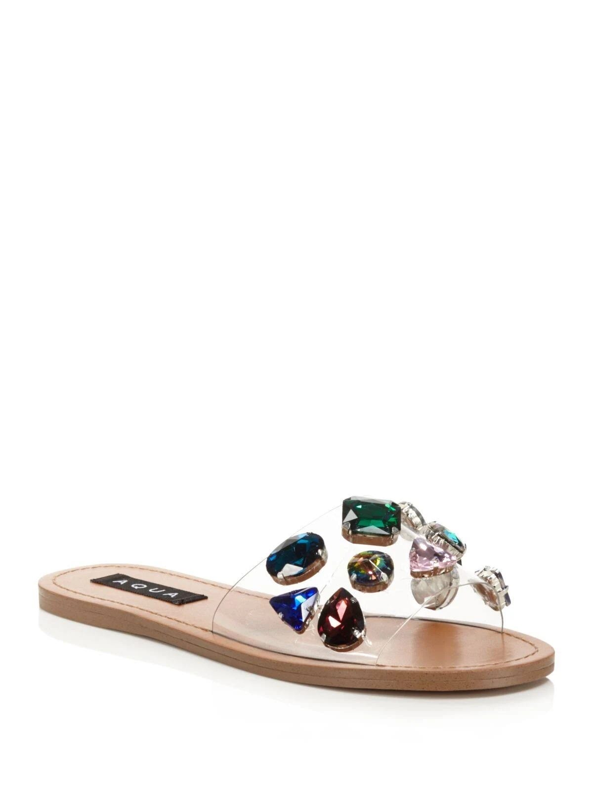 Casual Slip-On Clear Sandals for Women by AQUA | Image