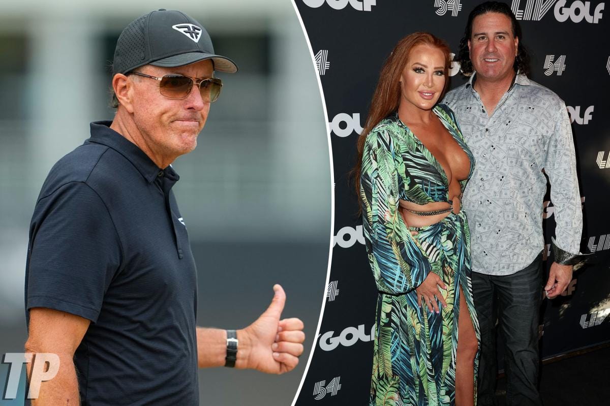 Phil Mickelson showed Pat Perez's wife 'offensive' pic, book alleges