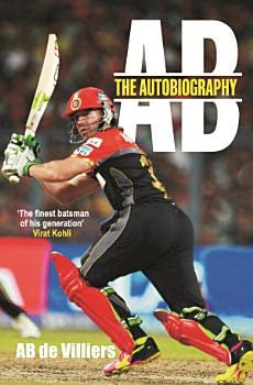 AB de Villiers - The Autobiography | Cover Image