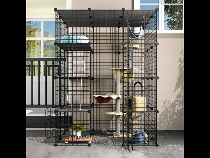 eiiel-outdoor-cat-house-cat-cages-enclosure-with-super-large-enter-door-balcony-cat-playpen-with-pla-1