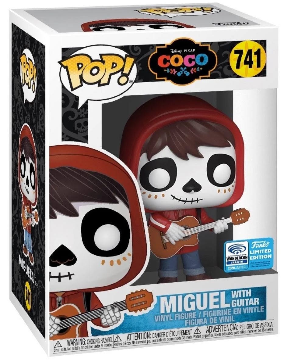 Miguel with Guitar - Coco Funko Figure | Image