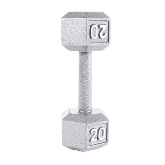 cap-barbell-20-lb-cast-iron-hex-dumbbell-1