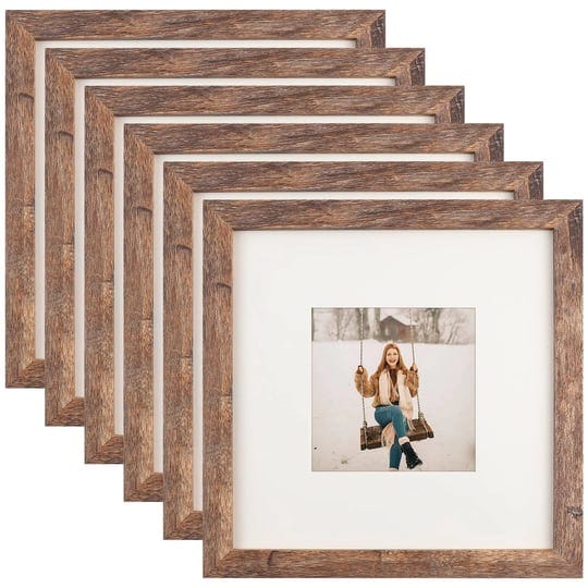 toforevo-8x8-square-picture-frames-set-of-6-rustic-wood-grain-photo-frame-for-gallery-wall-mounting--1