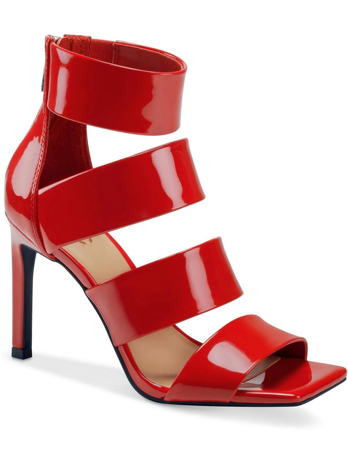 Inc Liana Red Strappy Mary Jane Heels - Women's Shoes | Image