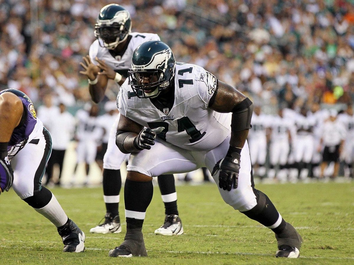 OFFENSIVE TACKLE: Jason Peters — $10.4 million