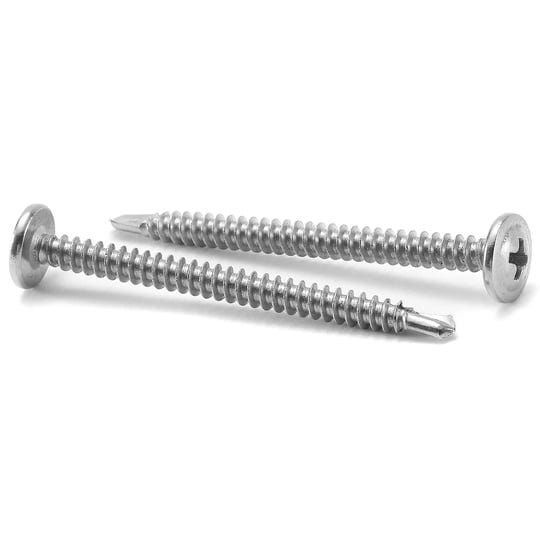 8-x-2-sheet-metal-screws-500pcs-410-stainless-steel-truss-head-fast-self-tapping-screws-by-sg-tzh-1