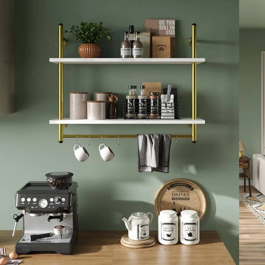 bestier-floating-shelving-31-kitchen-wall-mounted-shelf-with-towel-bar-hooks-coffee-bar-shelf-wine-h-1
