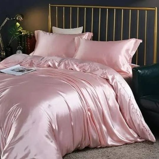 70-silk-30-ice-silk-bedding-sheets-duvet-cover-full-set-double-sided-four-piece-set-satin-summer-bed-1