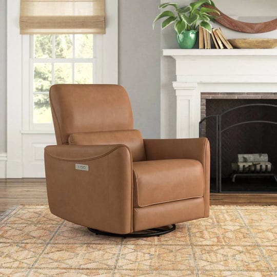 santo-top-grain-genuine-leather-swivel-power-recliner-birch-lane-1