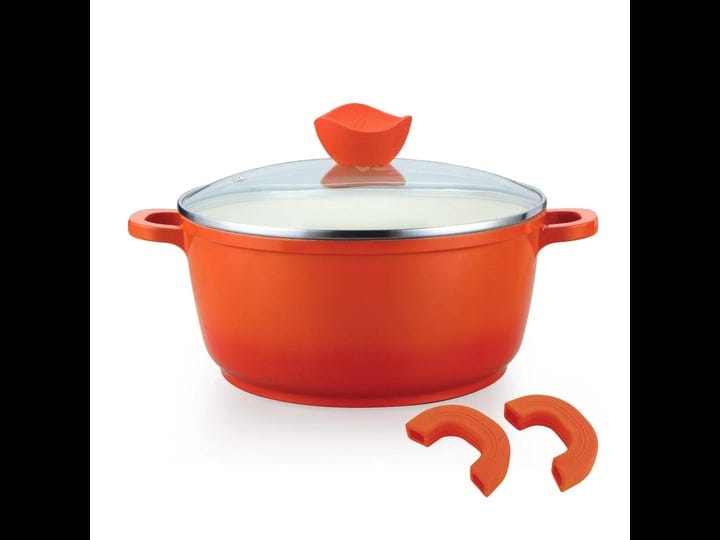 culinary-edge-orange-die-cast-aluminum-4-6-quart-dutch-oven-with-silicone-protector-1